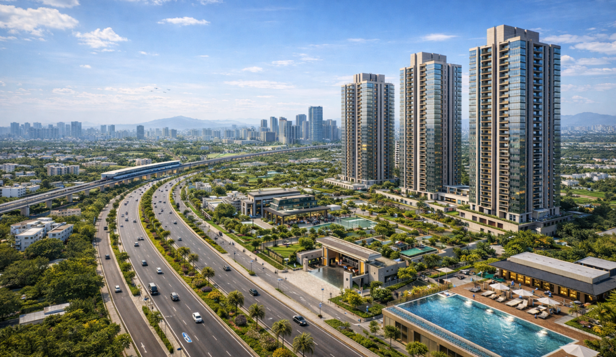 Sobha Crescent Location