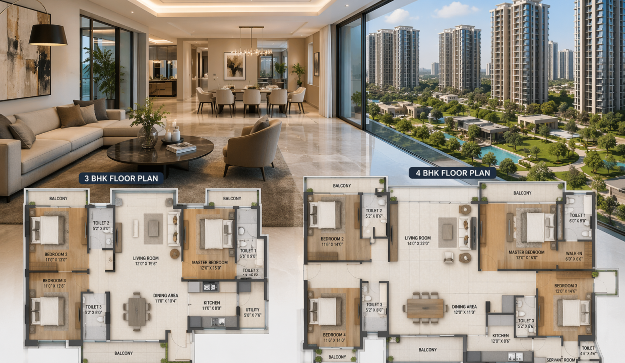 Sobha Sector 63A Gurgaon Floor Plan