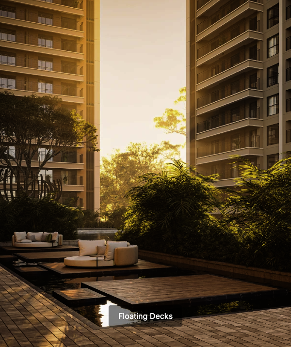 sobha crescent 63a Floating Decks
