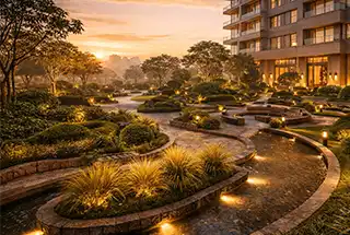 Landscaped Garden
