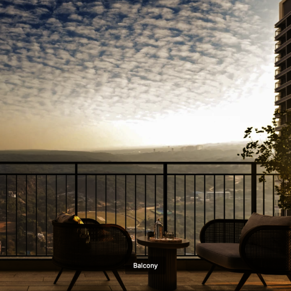 sobha crescent 63a balcony